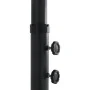 Garden umbrella with black aluminum pole 460x270 cm by vidaXL, Umbrellas - Ref: Foro24-47302, Price: 164,37 €, Discount: %