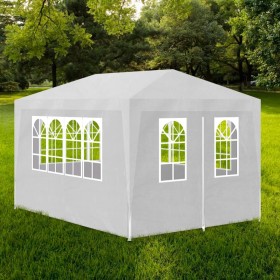 Weißes Partyzelt 3x4 m von vidaXL, Zelte und Pavillons - Ref: Foro24-90334, Preis: 101,93 €, Rabatt: %