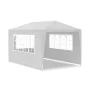 Weißes Partyzelt 3x4 m von vidaXL, Zelte und Pavillons - Ref: Foro24-90334, Preis: 93,22 €, Rabatt: %