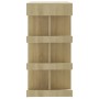 Bartisch mit Regal aus Eichensperrholz, 100 x 50 x 101,5 cm von vidaXL, Küchen- und Esstische - Ref: Foro24-809452, Preis: 78...