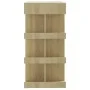 Oak plywood storage shelf bar table 100x50x101.5 cm by vidaXL, Kitchen and dining tables - Ref: Foro24-809452, Price: 81,47 €...