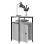 Nachttisch aus grauem Sonoma-Sperrholz, 40 x 42 x 60 cm von vidaXL, Nachttische - Ref: Foro24-826039, Preis: 44,60 €, Rabatt: %