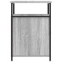 Mesita de noche madera contrachapada gris Sonoma 40x42x60 cm de vidaXL, Mesitas de noche - Ref: Foro24-826039, Precio: 45,08 ...