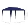 Carpa de fiestas azul 3x3 de vidaXL, Carpas y cenadores - Ref: Foro24-90333, Precio: 48,55 €, Descuento: %
