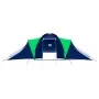 Tienda de campaña para 9 personas tela azul y verde de vidaXL, Tiendas de campaña - Ref: Foro24-90412, Precio: 152,23 €, Desc...