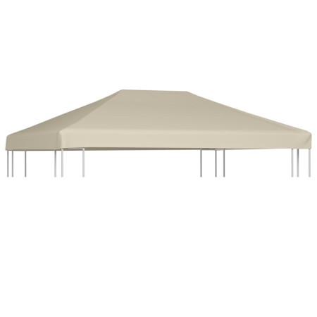 Pavillon-Markise 310 g/m² 4x3 m beige von vidaXL, Abdeckungen für Zelte und Pavillons - Ref: Foro24-44784, Preis: 63,43 €, Ra...