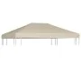 Pavillon-Markise 310 g/m² 4x3 m beige von vidaXL, Abdeckungen für Zelte und Pavillons - Ref: Foro24-44784, Preis: 84,02 €, Ra...