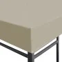 Pavillon-Markise 310 g/m² 4x3 m beige von vidaXL, Abdeckungen für Zelte und Pavillons - Ref: Foro24-44784, Preis: 84,02 €, Ra...