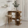 Stehtisch mit Regal aus brauner Eiche 100x50x101,5 cm von vidaXL, Küchen- und Esstische - Ref: Foro24-812962, Preis: 76,97 €,...
