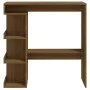 Tall table with oak brown shelf 100x50x101.5 cm by vidaXL, Kitchen and dining tables - Ref: Foro24-812962, Price: 74,78 €, Di...
