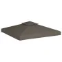 Gazebo awning 2 levels 310 g/m² 3x3 m taupe by vidaXL, Covers for tents and gazebos - Ref: Foro24-44756, Price: 56,76 €, Disc...
