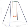 Orange individual swing by vidaXL, Swings and seesaws - Ref: Foro24-91361, Price: 71,43 €, Discount: %