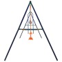 Schaukelset mit Turnringen und 4 Stahlsitzen von vidaXL, Schaukeln und Spielgeräte - Ref: Foro24-92315, Preis: 222,48 €, Raba...