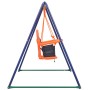 Single swing and children's swing 2 in 1 orange by vidaXL, Swings and seesaws - Ref: Foro24-91362, Price: 115,92 €, Discount: %