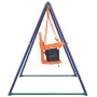 Single swing and children's swing 2 in 1 orange by vidaXL, Swings and seesaws - Ref: Foro24-91362, Price: 113,90 €, Discount: %