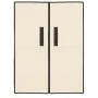 Cream fabric shoe cabinet 60x28x90 cm by vidaXL, Shoe racks and shoe organizers - Ref: Foro24-337263, Price: 37,40 €, Discoun...