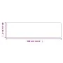Taupegrauer Flurteppich in Sisaloptik, 80x300 cm von vidaXL, Teppiche - Ref: Foro24-355772, Preis: 78,69 €, Rabatt: %