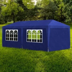 Blaues Partyzelt 3x6 m von vidaXL, Zelte und Pavillons - Ref: Foro24-90337, Preis: 120,24 €, Rabatt: %
