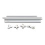 Blaues Partyzelt 3x6 m von vidaXL, Zelte und Pavillons - Ref: Foro24-90337, Preis: 122,03 €, Rabatt: %