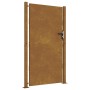 Puerta de jardín acero corten 105x205 cm
