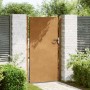 Puerta de jardín acero corten 105x205 cm