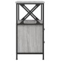 Sonoma grauer Nachttisch aus Holzwerkstoff, 34 x 35,5 x 70 cm von vidaXL, Nachttische - Ref: Foro24-825949, Preis: 64,71 €, R...