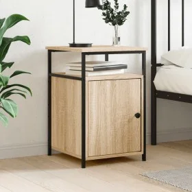 Nachttisch aus Sonoma-Eichensperrholz, 40 x 42 x 60 cm von vidaXL, Nachttische - Ref: Foro24-826035, Preis: 42,83 €, Rabatt: %