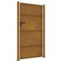 Puerta de jardín acero corten 105x205 cm