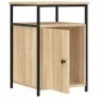 Mesita de noche madera contrachapada roble sonoma 40x42x60 cm de vidaXL, Mesitas de noche - Ref: Foro24-826035, Precio: 42,83...