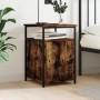 Nachttisch aus geräuchertem Eichensperrholz, 40 x 42 x 60 cm von vidaXL, Nachttische - Ref: Foro24-826037, Preis: 41,67 €, Ra...