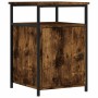 Nachttisch aus geräuchertem Eichensperrholz, 40 x 42 x 60 cm von vidaXL, Nachttische - Ref: Foro24-826037, Preis: 41,67 €, Ra...