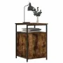 Nachttisch aus geräuchertem Eichensperrholz, 40 x 42 x 60 cm von vidaXL, Nachttische - Ref: Foro24-826037, Preis: 41,20 €, Ra...