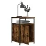 Nachttisch aus geräuchertem Eichensperrholz, 40 x 42 x 60 cm von vidaXL, Nachttische - Ref: Foro24-826037, Preis: 41,20 €, Ra...