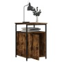 Nachttisch aus geräuchertem Eichensperrholz, 40 x 42 x 60 cm von vidaXL, Nachttische - Ref: Foro24-826037, Preis: 41,67 €, Ra...