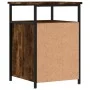 Nachttisch aus geräuchertem Eichensperrholz, 40 x 42 x 60 cm von vidaXL, Nachttische - Ref: Foro24-826037, Preis: 41,20 €, Ra...