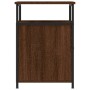 Mesita de noche madera contrachapada marrón roble 40x42x60 cm de vidaXL, Mesitas de noche - Ref: Foro24-826041, Precio: 35,84...