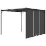 Garden gazebo with anthracite gray side curtain 3x3x2.25 m by vidaXL, Tents and gazebos - Ref: Foro24-47995, Price: 214,21 €,...