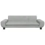 Cama para perros de terciopelo gris claro 100x54x33 cm de vidaXL, Camas para perros - Ref: Foro24-171982, Precio: 108,32 €, D...