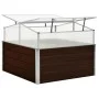Invernadero de acero galvanizado marrón 100x100x85 cm de vidaXL, Maceteros y jardineras - Ref: Foro24-45711, Precio: 91,36 €,...