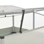 Braunes Gewächshaus aus verzinktem Stahl 100x100x85 cm von vidaXL, Töpfe und Pflanzgefäße - Ref: Foro24-45711, Preis: 87,36 €...