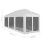 Celebration tent with 8 mesh walls 9x3 m by vidaXL, Tents and gazebos - Ref: Foro24-45111, Price: 144,14 €, Discount: %