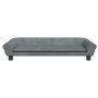 Dunkelgraues Hundebett aus Samt, 100 x 50 x 21 cm von vidaXL, Betten für Hunde - Ref: Foro24-172007, Preis: 114,12 €, Rabatt: %