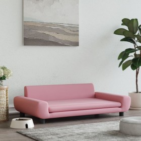 Cama para perros de terciopelo rosa 100x54x33 cm de vidaXL, Camas para perros - Ref: Foro24-171984, Precio: 106,72 €, Descuen...