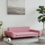 Pink velvet dog bed 100x54x33 cm by vidaXL, Beds for dogs - Ref: Foro24-171984, Price: 104,91 €, Discount: %