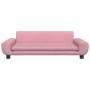 Cama para perros de terciopelo rosa 100x54x33 cm de vidaXL, Camas para perros - Ref: Foro24-171984, Precio: 106,63 €, Descuen...