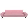 Pink velvet dog bed 100x54x33 cm by vidaXL, Beds for dogs - Ref: Foro24-171984, Price: 104,91 €, Discount: %