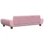 Pink velvet dog bed 100x54x33 cm by vidaXL, Beds for dogs - Ref: Foro24-171984, Price: 104,91 €, Discount: %