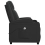 Sillón reclinable eléctrico de cuero sintético negro de vidaXL, Sillones - Ref: Foro24-3073788, Precio: 257,57 €