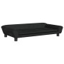 Cama para perros de terciopelo negra 100x50x21 cm de vidaXL, Camas para perros - Ref: Foro24-172009, Precio: 109,69 €, Descue...