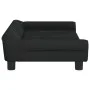 Hundebett aus schwarzem Samt, 100 x 50 x 21 cm von vidaXL, Betten für Hunde - Ref: Foro24-172009, Preis: 107,84 €, Rabatt: %